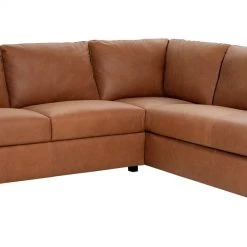The Surprise Price - Habitat Florence Right Corner Leather Sofa Tan Sofas And Armchairs