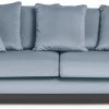 The Surprise Price - Habitat Roman 3 Seater Velvet Sofa Blue Sofas And Armchairs