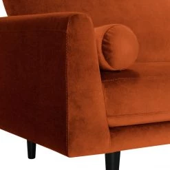 On Sale - Habitat Jackson 3 Seater Velvet Sofa Orange Sofas And Armchairs -Seating Sales Store unnamed file 956