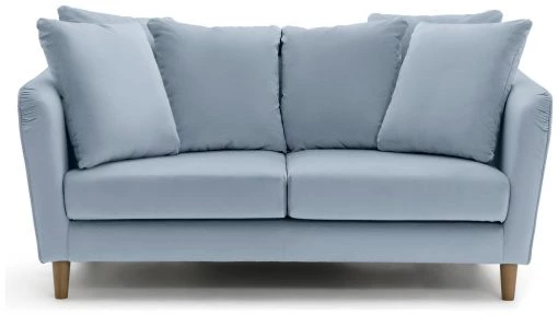 Free Shipping - Habitat Roman 2 Seater Velvet Sofa Blue Sofas And Armchairs -Seating Sales Store unnamed file 959
