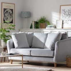 Free Shipping - Habitat Roman 2 Seater Velvet Sofa Blue Sofas And Armchairs -Seating Sales Store unnamed file 968