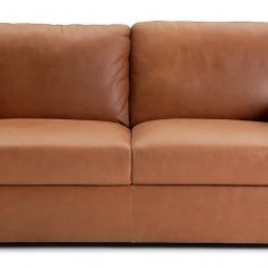 Best Price - Habitat Florence 3 Seater Leather Sofa Tan Sofas And Armchairs